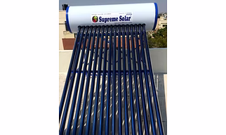 Supreme Solar Glass Line Water Heater - 110 L