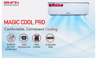 Sinfin Air Conditioner 1.5ton - Magic Cool