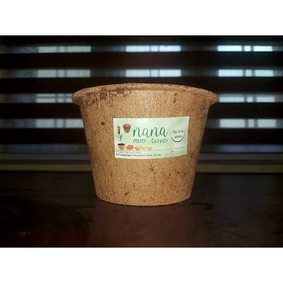 nana coir pot 8 inch diameter(set of 3)