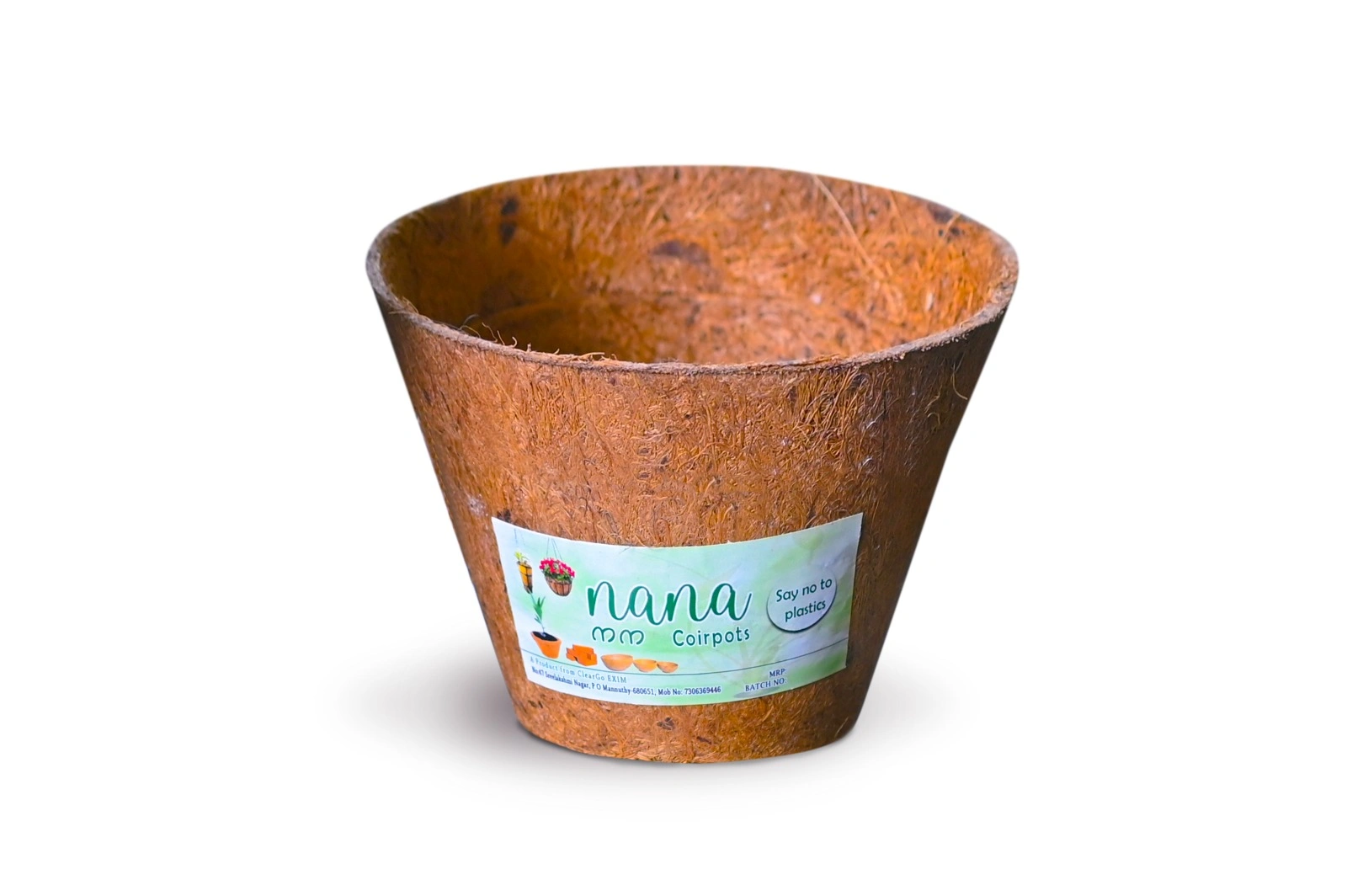 nana coir seedling pot  2.5 inch diameter(set of 12)-1