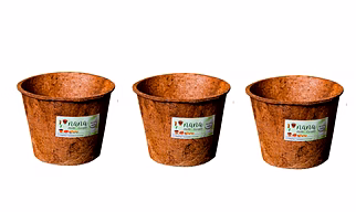 nana coir pot 8 inch diameter(set of 3)