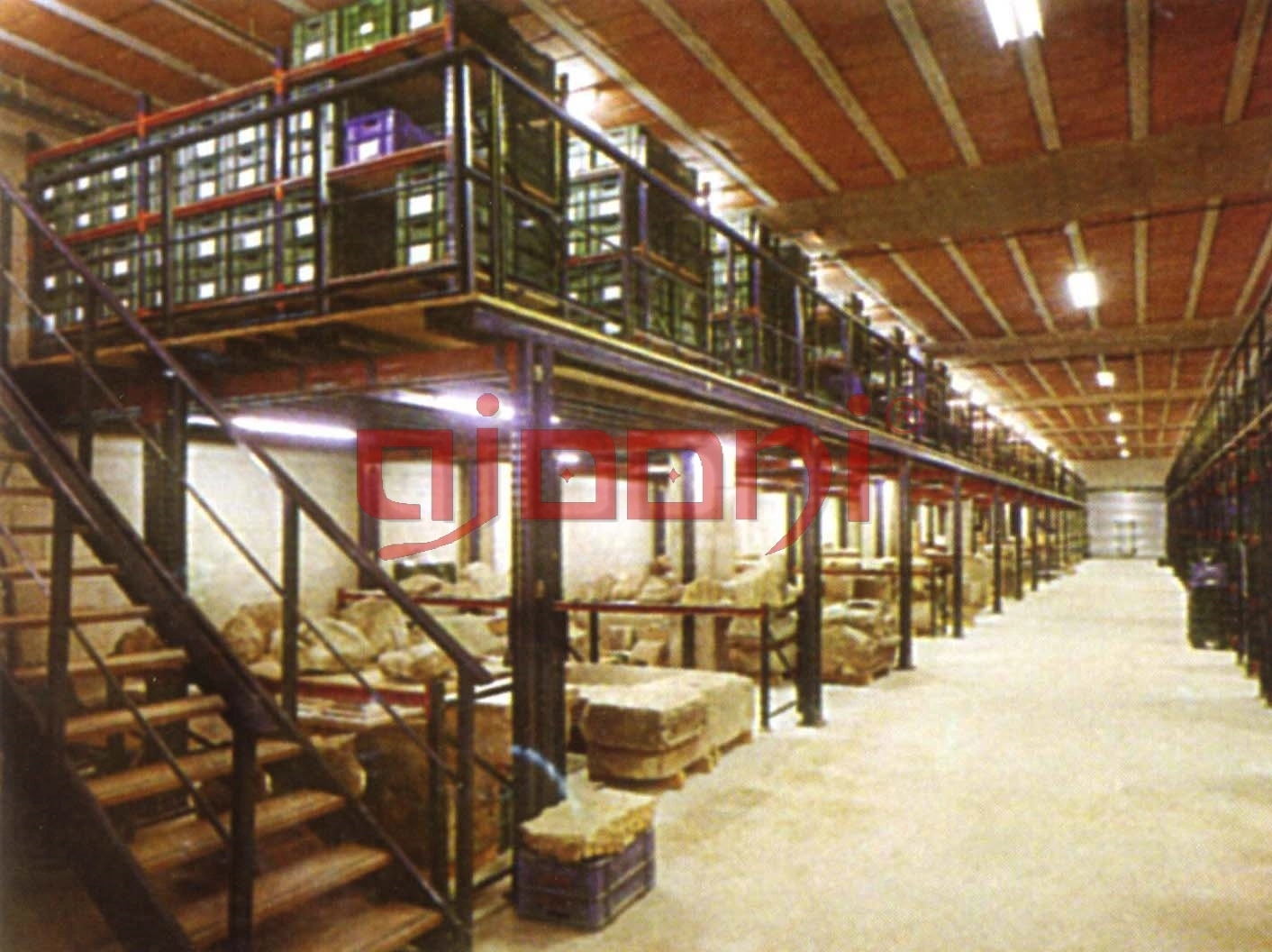 Mezzanine Floor With Slotted Angles-1