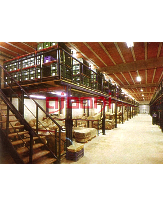 Mezzanine Floor With Slotted Angles-1