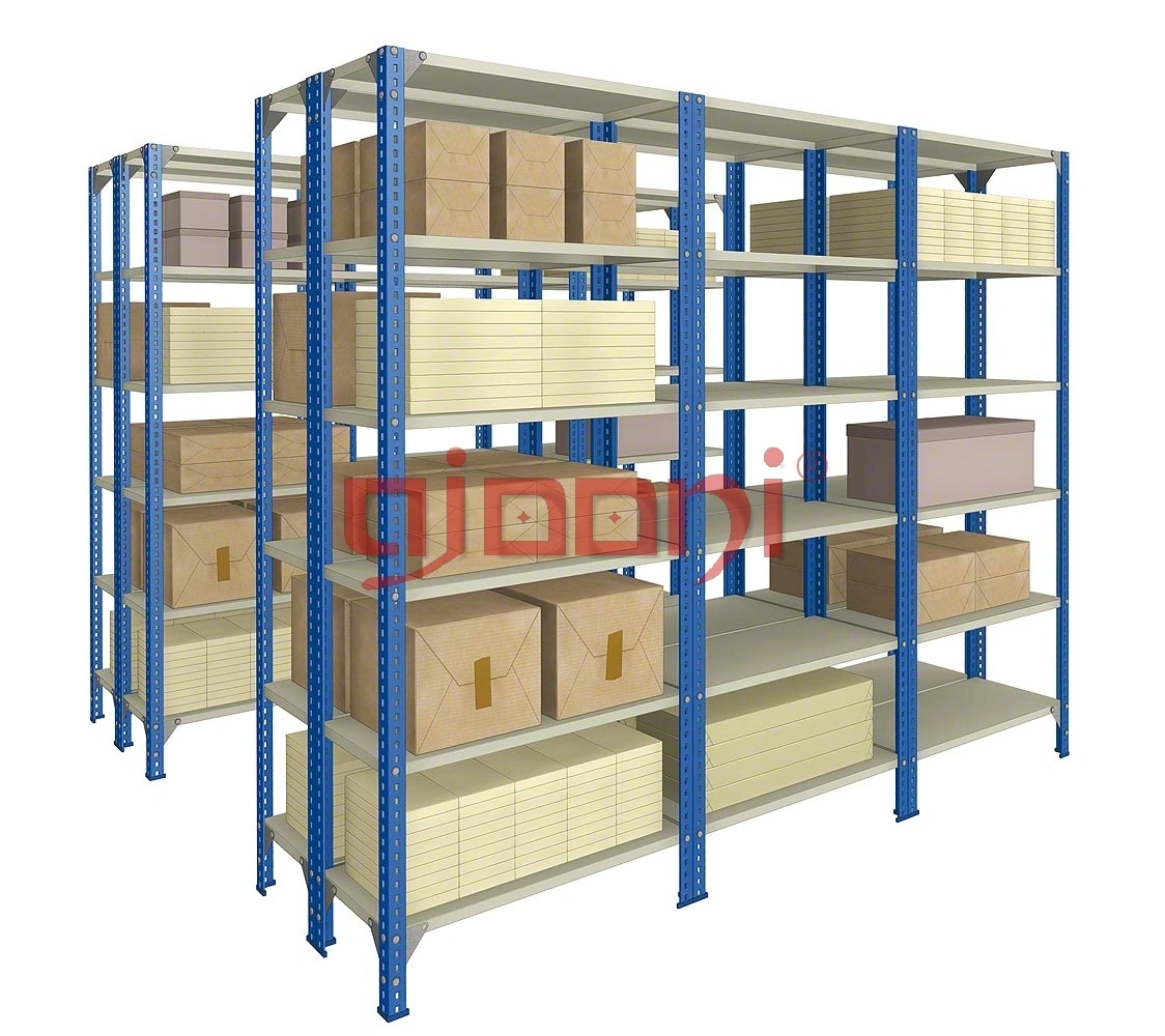 Slotted Angle Steel Racks-1