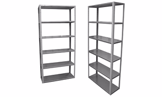 Slotted Angle Shelves