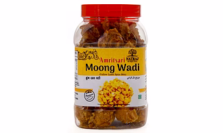 Natraj The Right Choice Amritsari PUNJABI Moong Dal Wadi / Badi / Mung Mangodi|Mangori|Punjabi Wadiyan |Sun Dried Lentil Spice Bits Medium Spicy- 300gm WARIYAN