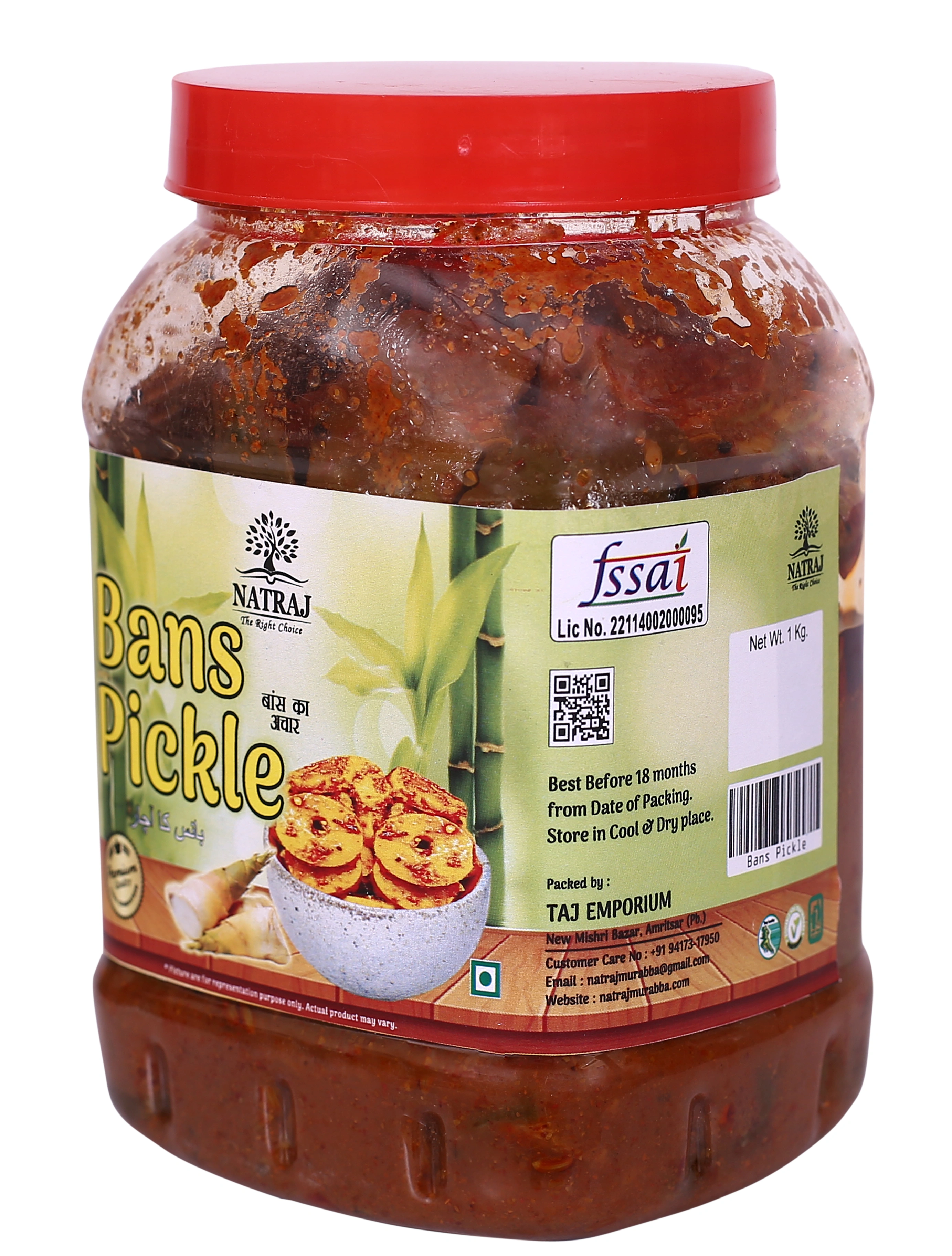 NATRAJ The Right Choice Bans Ka Achar Bamboo Pickle 500g Bamboo Pickle-2