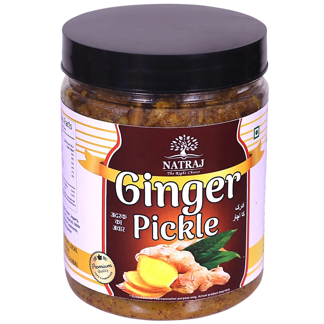 Natraj The Right Choice Ginger/Adrak Pickle | Achaar, 1 KG-12120422