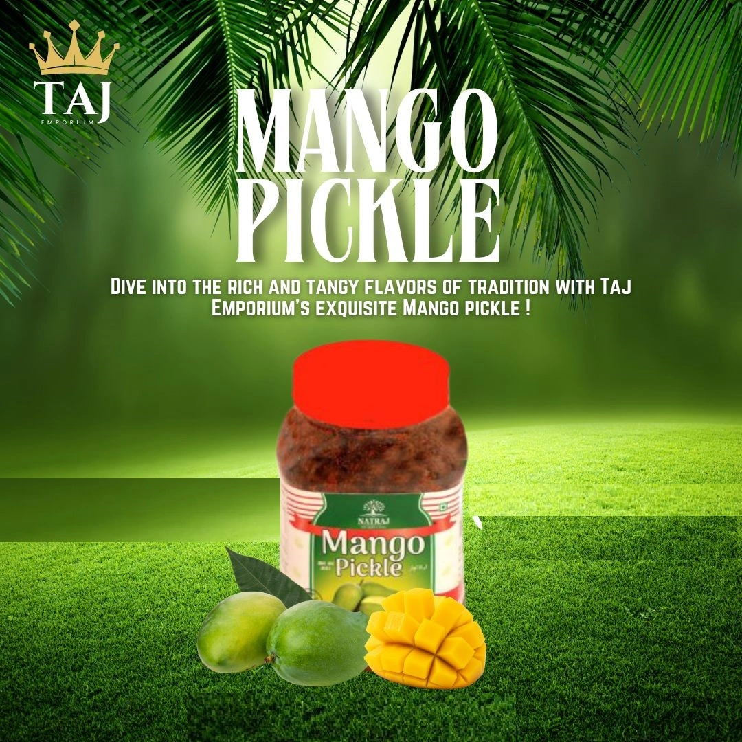 NATRAJ The Right Choice Mango Pickle (Aam Ka Achaar) 1Kg Mango Pickle-1