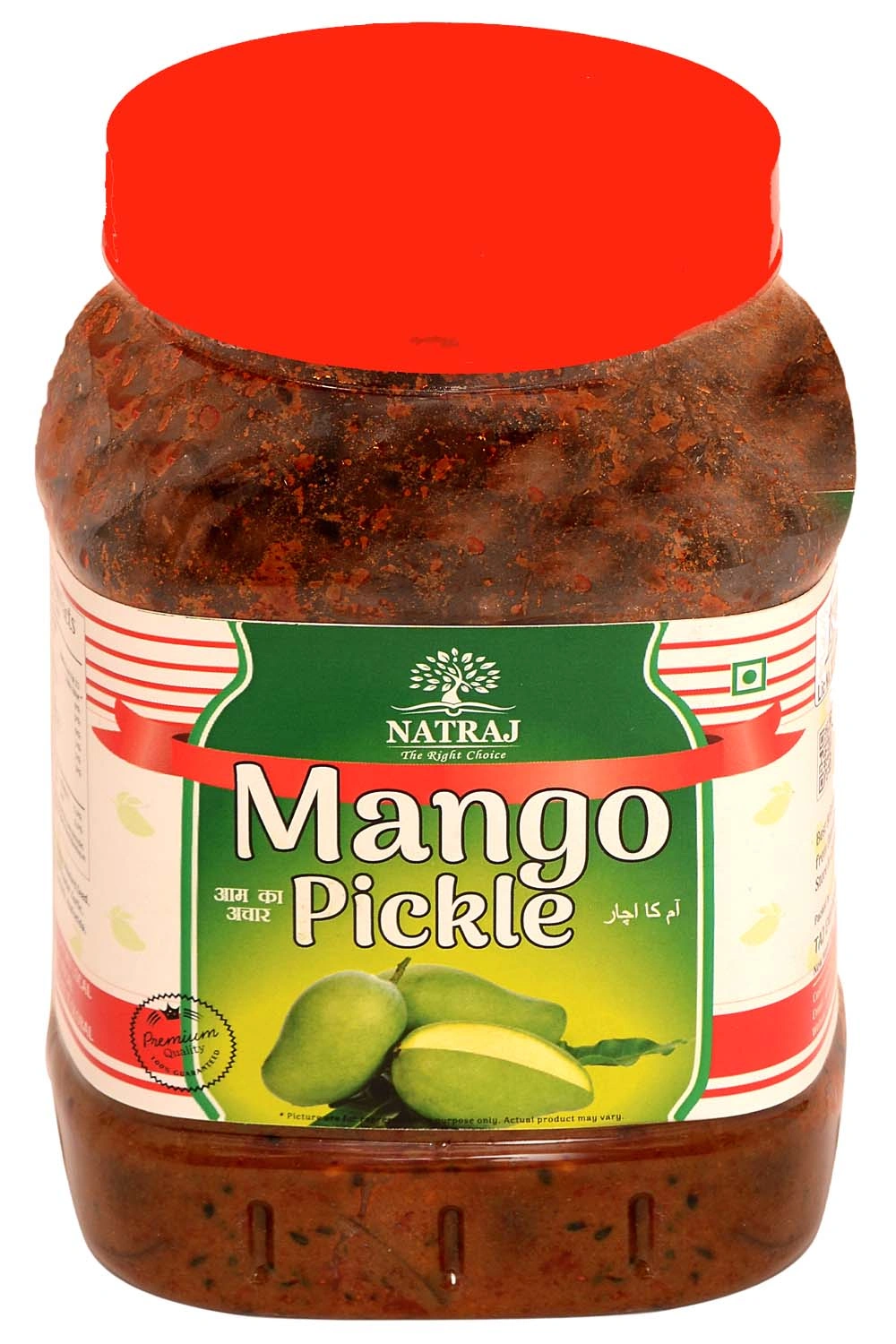 NATRAJ The Right Choice Mango Pickle (Aam Ka Achaar) 1Kg Mango Pickle-3