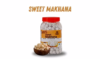 NATRAJ The Right Choice Special Sugar Makhana|Sugar Balls for Pooja|Prashad Dana|Sweet Makhana -500g