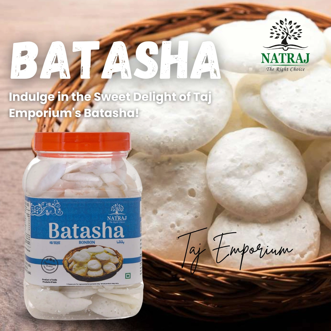 NATRAJ The Right Choice Punjabi Sugar Batasha For Puja|Sugar Drop Candy | Batashe for Pooja and Culinary use|Patasha 350g-2