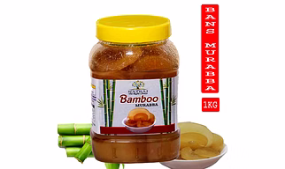 Natraj The Right Choice Bans/Bamboo Murabba Helps in Height Increase (Bass Ka Murabba 1 KG Pack) Sweet Healthy and Tasty Natural Homemade Immunity Booster