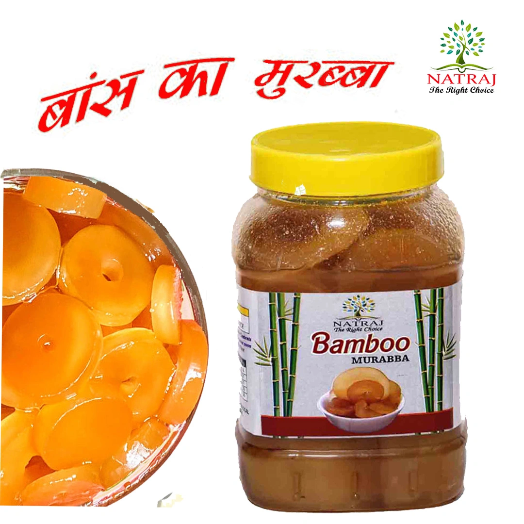 Natraj The Right Choice Bans/Bamboo Murabba Helps in Height Increase (Bass Ka Murabba 1 KG Pack) Sweet Healthy and Tasty Natural Homemade Immunity Booster-4