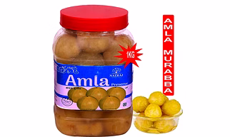 Natraj The Right Choice Homemade Taste Amla Murabba (Immunity Booster Pack) Pet Jar Home Made Taste (Gooseberry Preserve) Awla murabba (1 Kg)