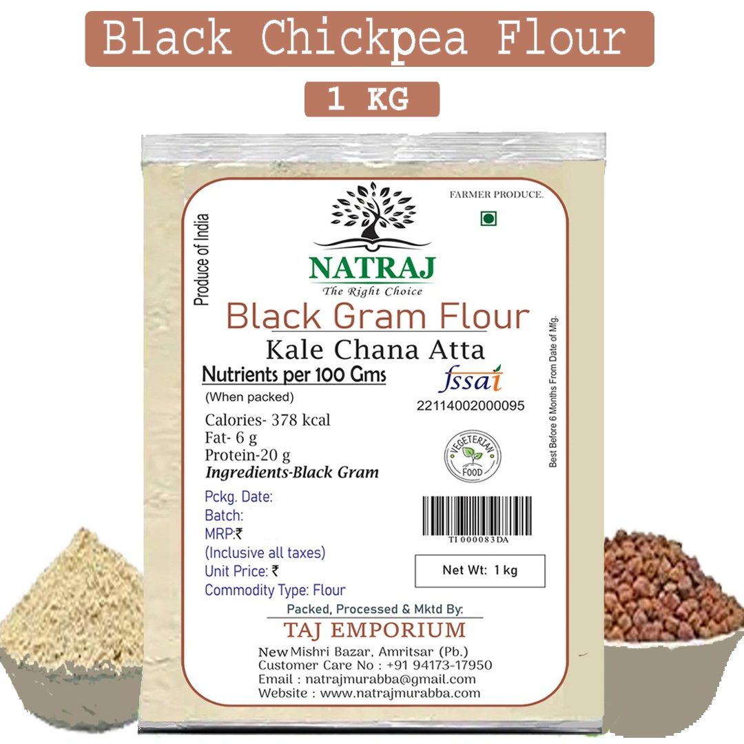 Natraj The Right Choice Channa Flour 1kg  – Nutritious &amp; Gluten-Free-12611150