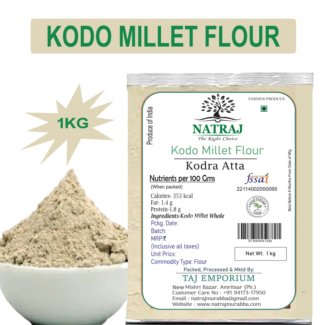 NATRAJ THE RIGHT CHOICE KODO MILLET FLOUR 1kg-12611210