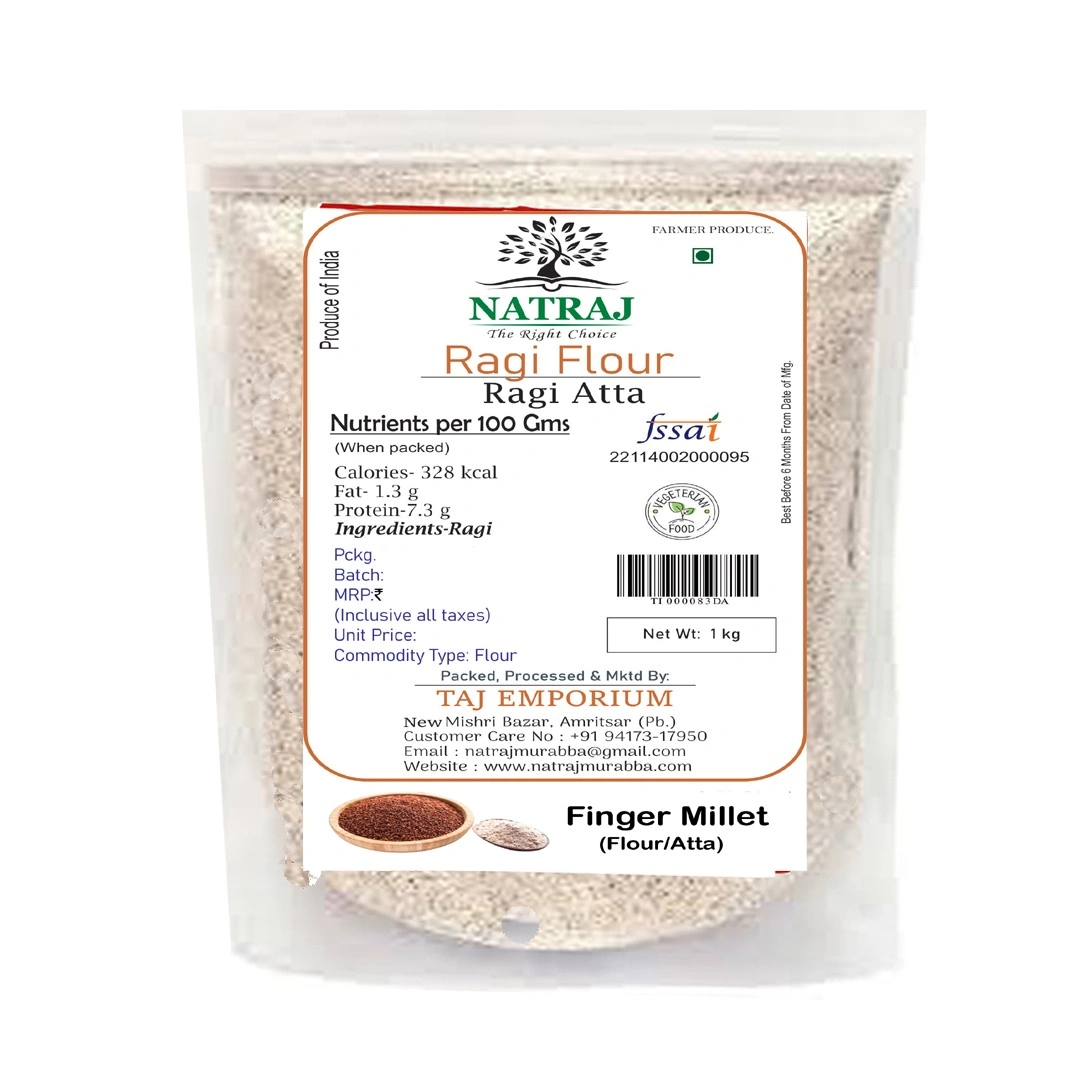 Natraj The Right Choice Ragi Ka Atta/Ragi Flour