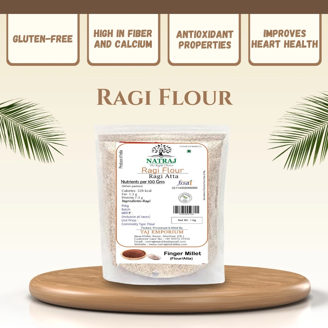 Natraj The Right Choice Ragi Ka Atta/Ragi Flour