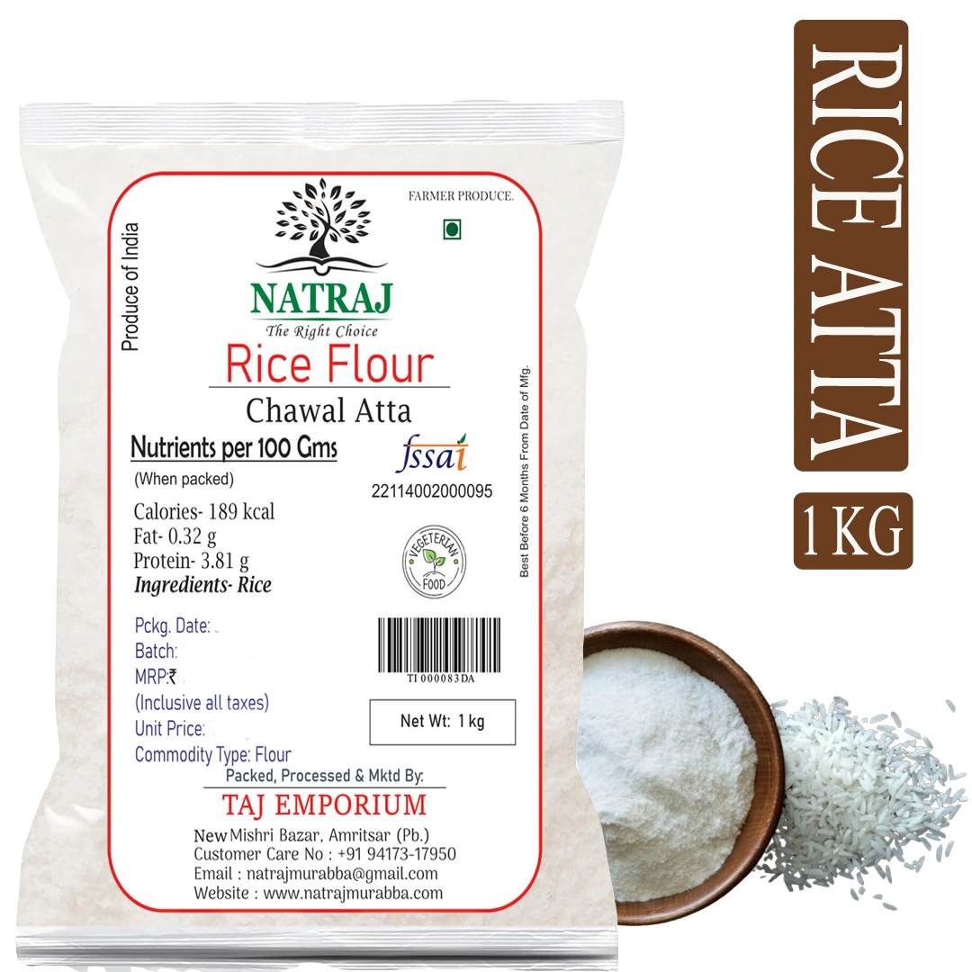 NATRAJ THE RIGHT CHOICE RICE ATTA 1KG-12611256