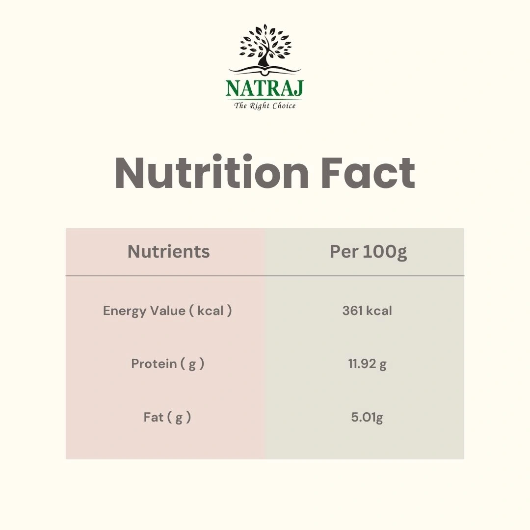 NATRAJ THE RIGHT CHOICE BAJRA ATTA 1KG-2