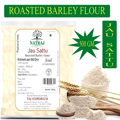 NATRAJ THE RIGHT CHOICE JAU SATTU 500G