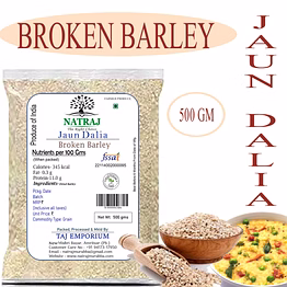 natraj the right choice jau dalia 500gm