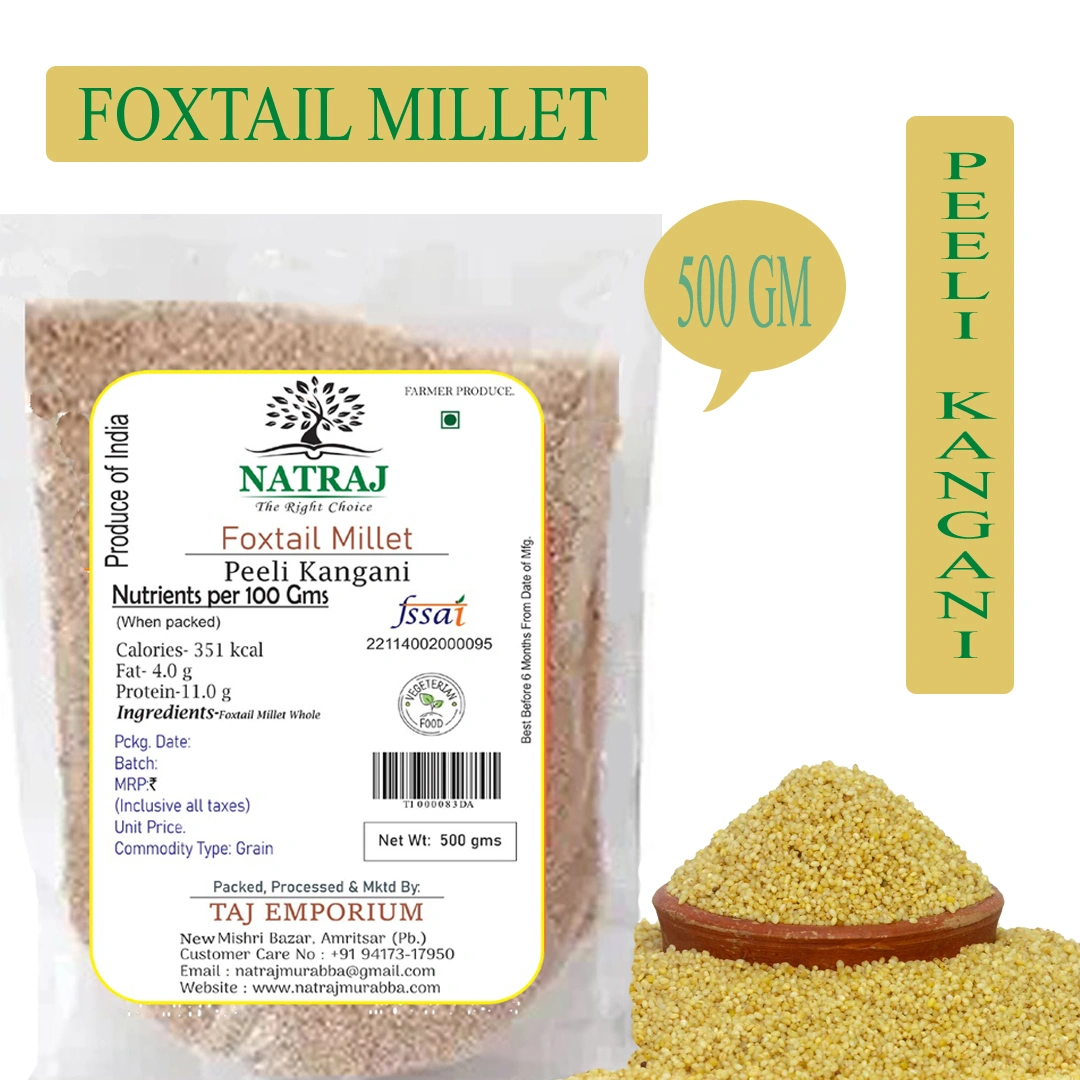 NATRAJ THE RIGHT CHOICE FOXTAIL MILLET 500 GM-2