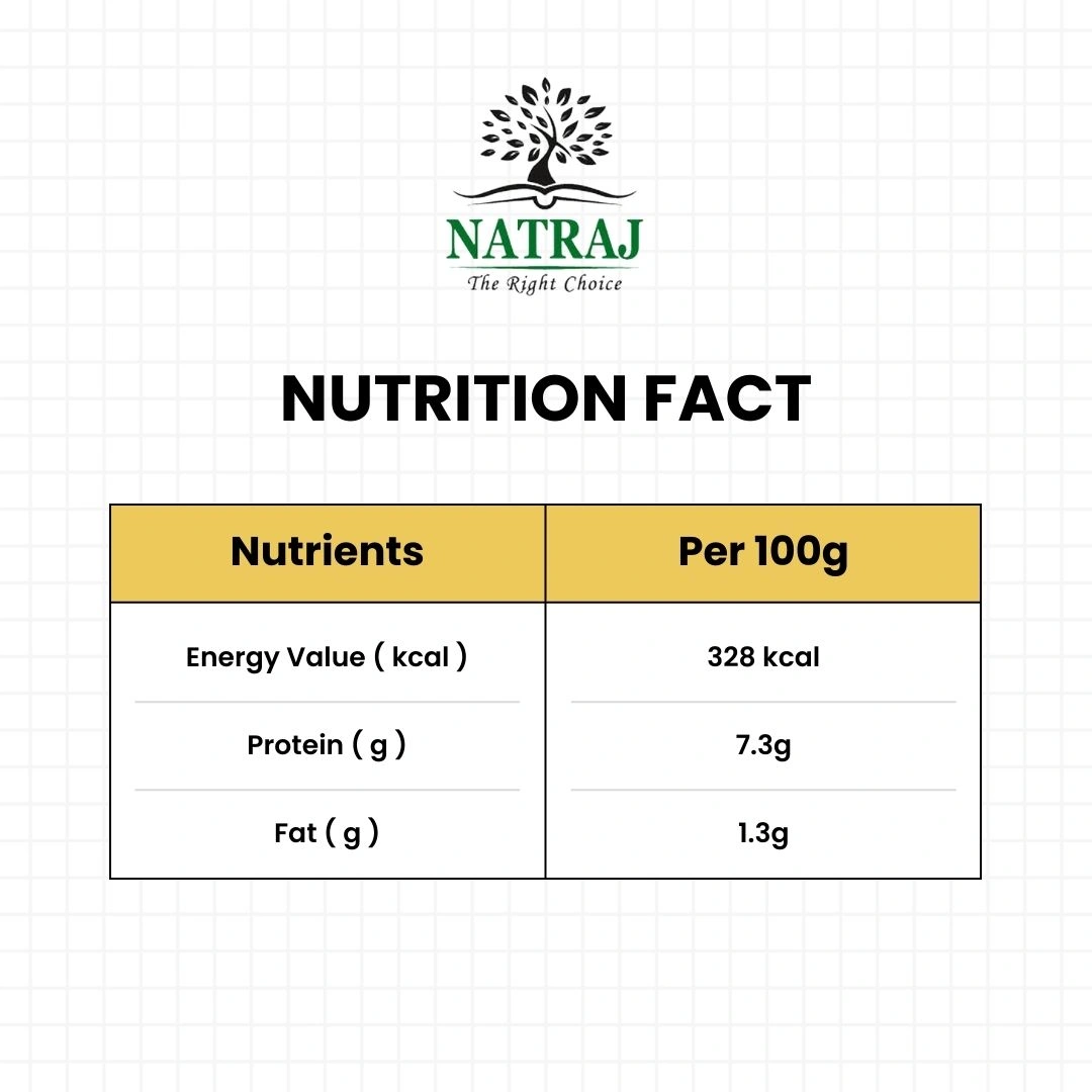 NATRAJ THE RIGHT CHOICE RAGI MILLET 500 GM-9