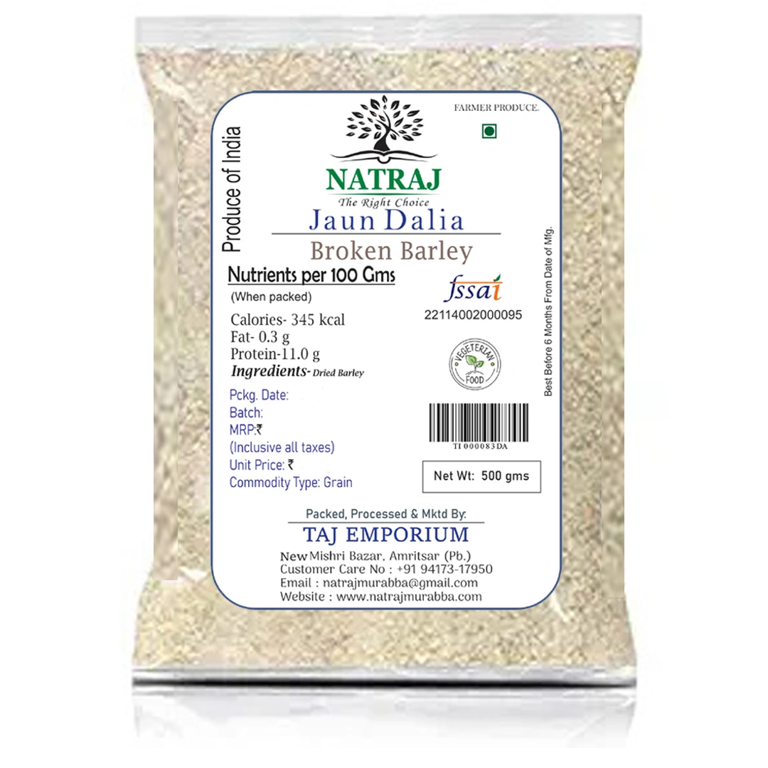 NATRAJ THE RIGHT CHOICE JAU DALIA 500GM-4