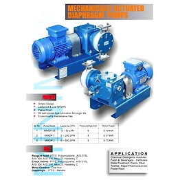 minimax MECHANICAL DIAPHRAGM PUMP