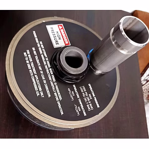 END CAP ASSEMBLY 8" INCH SIZE END PORT -1000 PSI