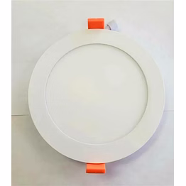 slim panel round lights - aluminium body