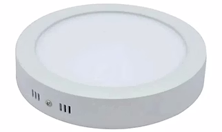 Surface Panel Round Lights - Plastic Body