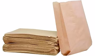v bottom paper bag