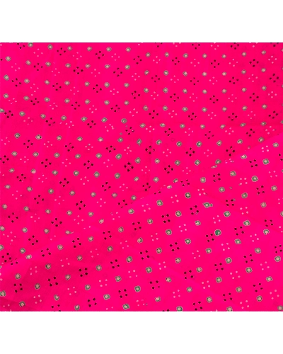Sanskriti Vintage Dupatta Long Stole Pure Silk Pink Shawl Printed Soft Scarves DC-42432-Pink-Printed Work-Pure Silk-3
