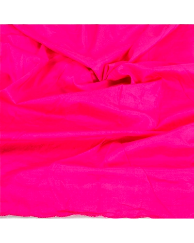 Sanskriti Vintage Hot Pink Long Dupatta/Stole 100% Pure Silk Hand Beaded Scarves DC-45999-Hot Pink-Sequins Work-Pure Silk-7