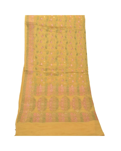 Sanskriti Vintage Dupatta Long Stole Cotton Black Hijab Bandhani Wrap Scarves DC-47031-Black &amp; Red-Bandhani Work-Cotton-8