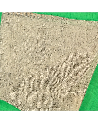 Sanskriti Vintage Dupatta Long Stole Cotton Off-White Embroidered Printed Veil DC-47761-Off-White-Printed Work-Cotton-4