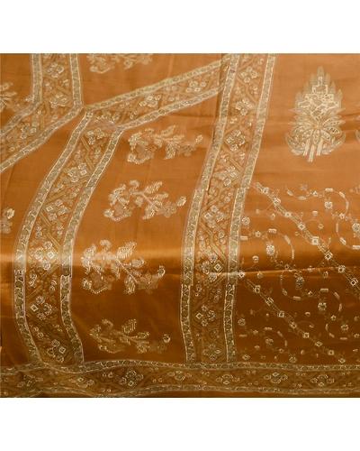 Sanskriti Vintage Green Indian Sari Art Silk Printed Sarees Craft Soft Fabric, PR-41086-Green-Printed Work-Art Artificial Silk-2