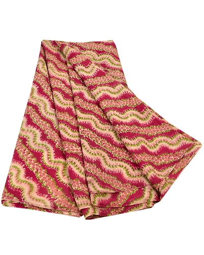 Sanskriti Vintage Dark Red Sarees Art Silk Printed Fabric Craft Ethnic Sari, PR-41332-Dark Red-Printed Floral Design-Art Silk-1