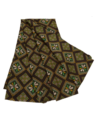 Sanskriti Vintage Indian Sari Black Art Silk Printed Sarees Craft Fabric Sari, PR-44901-Black-Art Silk-1