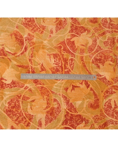 Sanskriti Vintage Red Indian Sari Pure Crepe Silk Printed Sarees Craft Fabric, PRC-12621-Red-Printed Floral Design-Pure Crepe Silk-11