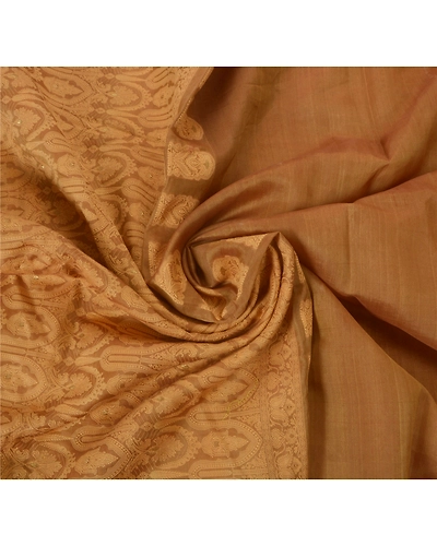 Sanskriti Vintage Green Sarees Pure Silk Woven Craft 5 Yd Fabric Premium Sari, PS-52299-Green-Woven Work-100% Pure Silk-6