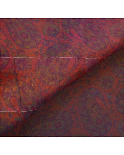 Sanskriti Vintage Purple Sarees Pure Silk Woven Craft Fabric 5 Yard Premium Sari, PS-52336-Purple-Woven Work-100% Pure Silk-2