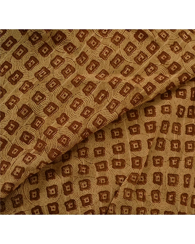 Sanskriti Vintage Brown Sarees Blend Georgette Embroidered Fabric Cultural Sari, PS-52988-Brown-Thread/Printed Work-Blend Georgette-3
