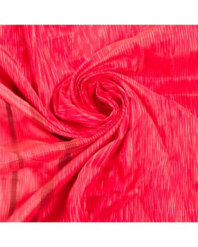 Sanskriti Vintage Indian Peach Sarees Blend Silk Woven Zari Premium Sari Fabric, PS-54280-Peach-Zari Work-Blend Silk-4