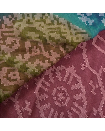 Sanskriti Vintage Purple Indian Sari Pure Silk Hand Woven Sarees Craft Fabric, PS-56066-Purple-Hand Woven Work-100% Pure Silk-2