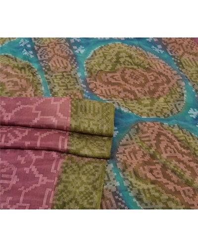 Sanskriti Vintage Purple Indian Sari Pure Silk Hand Woven Sarees Craft Fabric, PS-56066-Purple-Hand Woven Work-100% Pure Silk-7