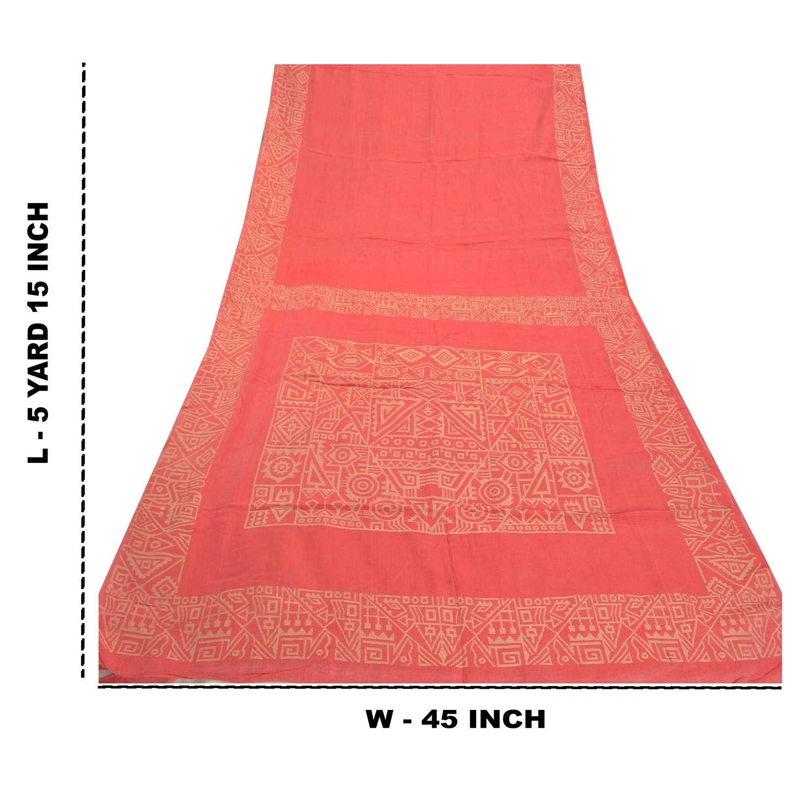 Sanskriti Vintage Hand-Woven Cotton Silk Sarees Pink Premium Indian Sari Fabric, PS-57652-Shade Of Pink-Hand Woven Work-Cotton Silk-1